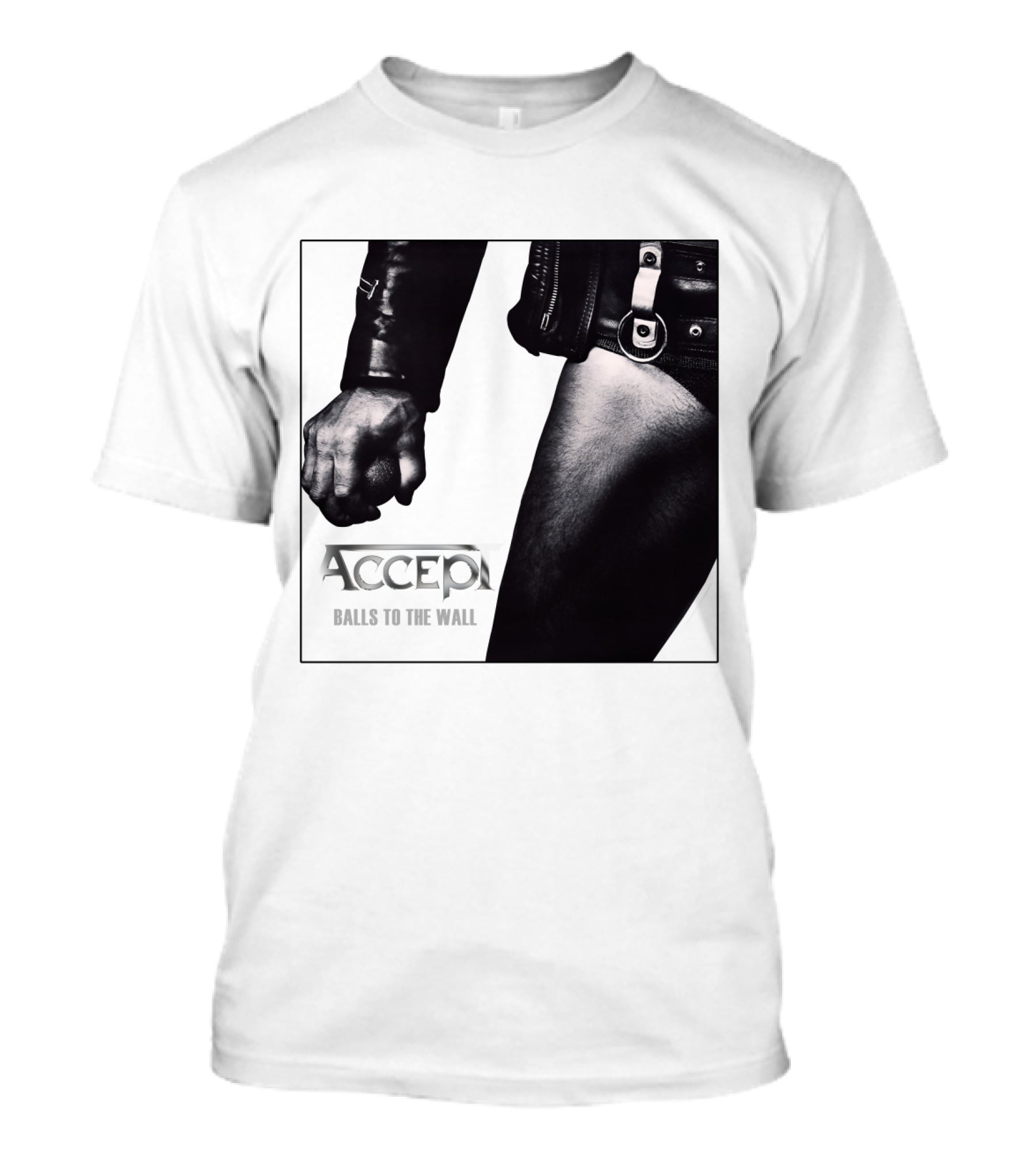 ACCEPT Balls To The Wall Classic Rock Album Cover Image T-Shirt