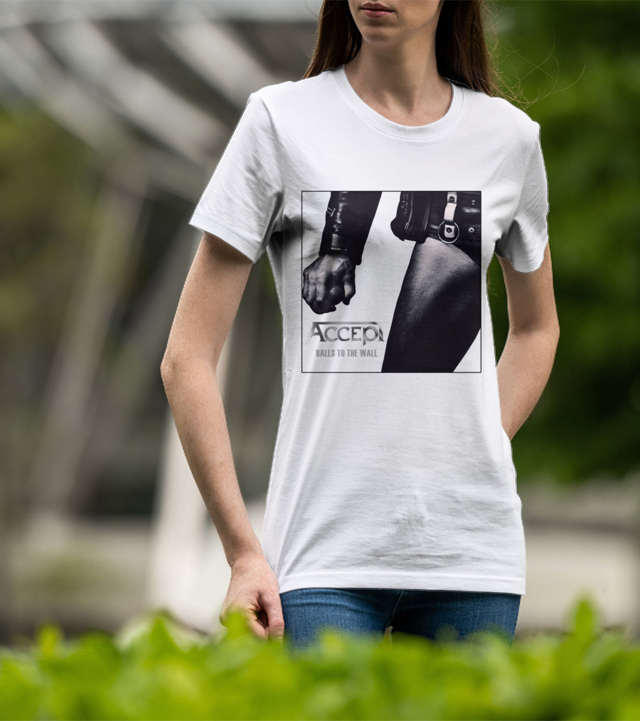 ACCEPT Balls To The Wall Classic Rock Album Cover Image T-Shirt