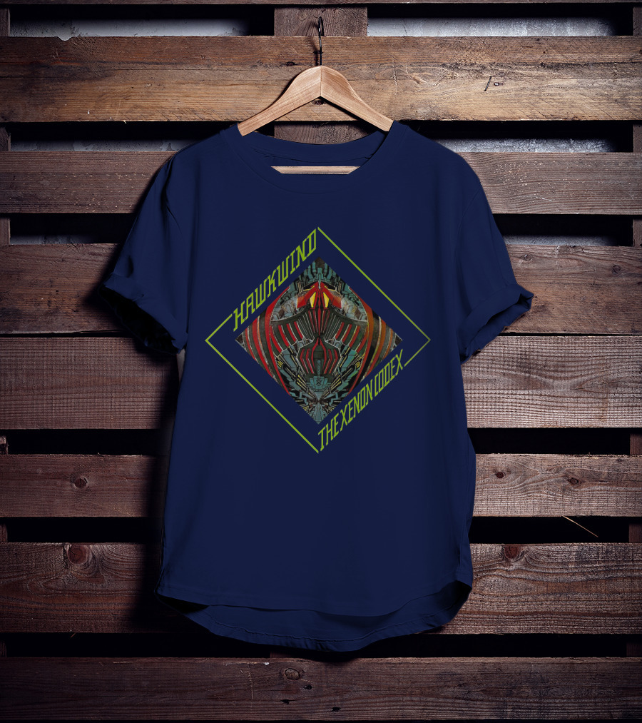 HAWKWIND The Xenon Codex Album Cover T-Shirt