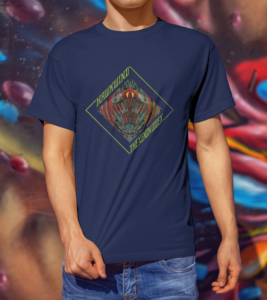 HAWKWIND The Xenon Codex Album Cover T-Shirt