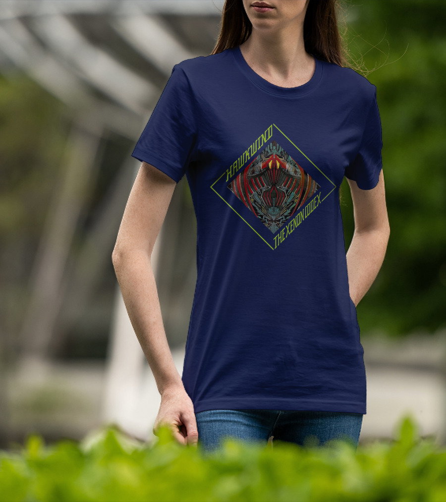 HAWKWIND The Xenon Codex Album Cover T-Shirt