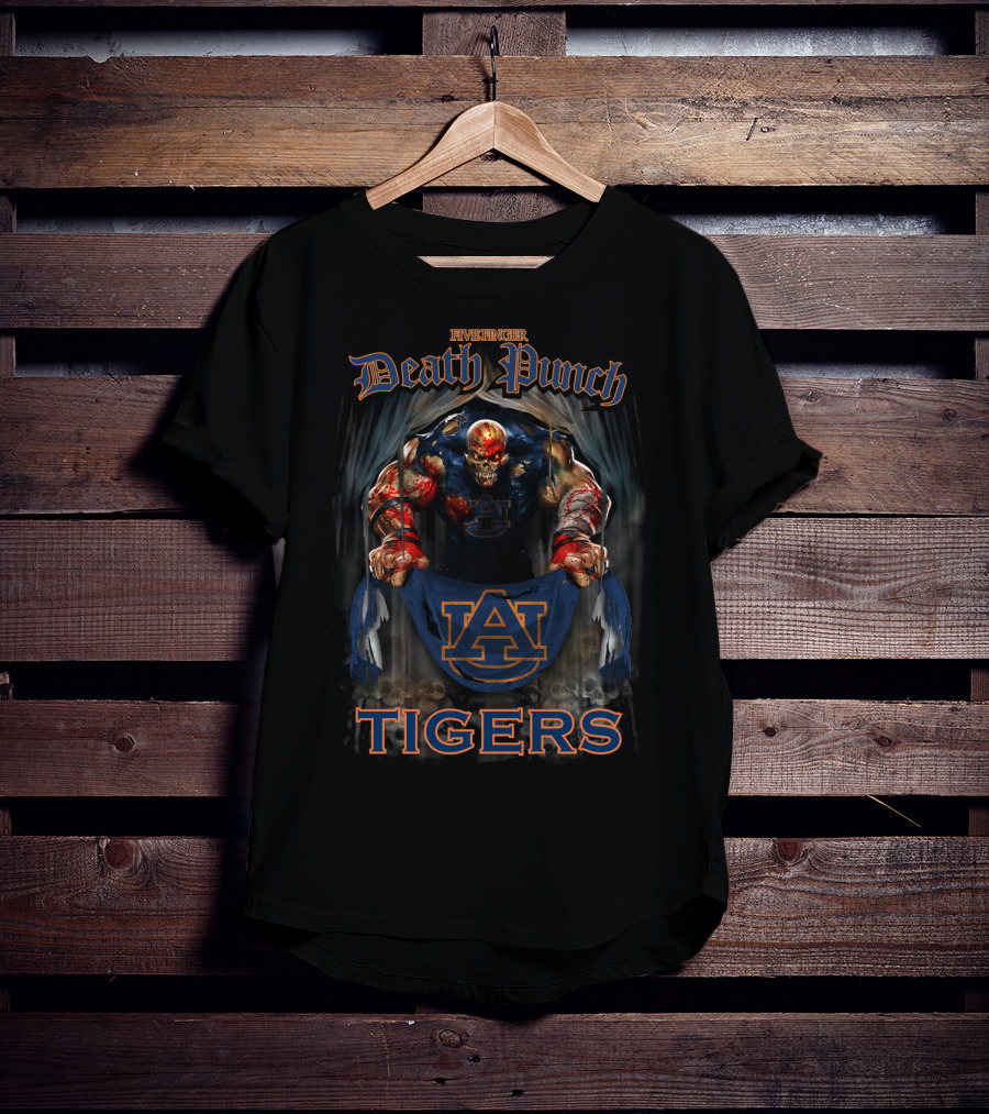 Five Finger Death Punch Auburn Tigers T-Shirt