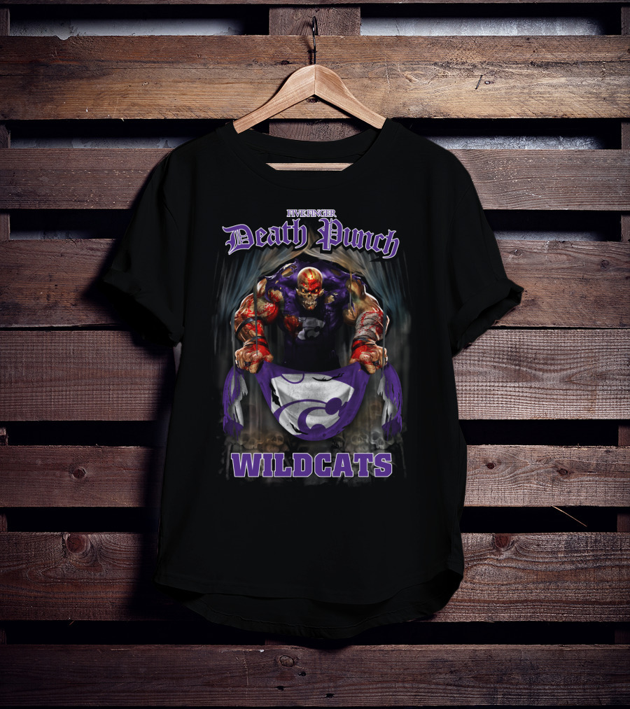 Five Finger Death Punch Wildcats Kansas State T-Shirt