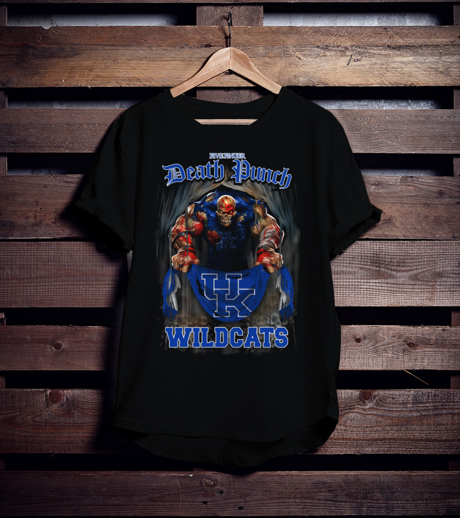 Five Finger Death Punch Kentucky Wildcats T-Shirt