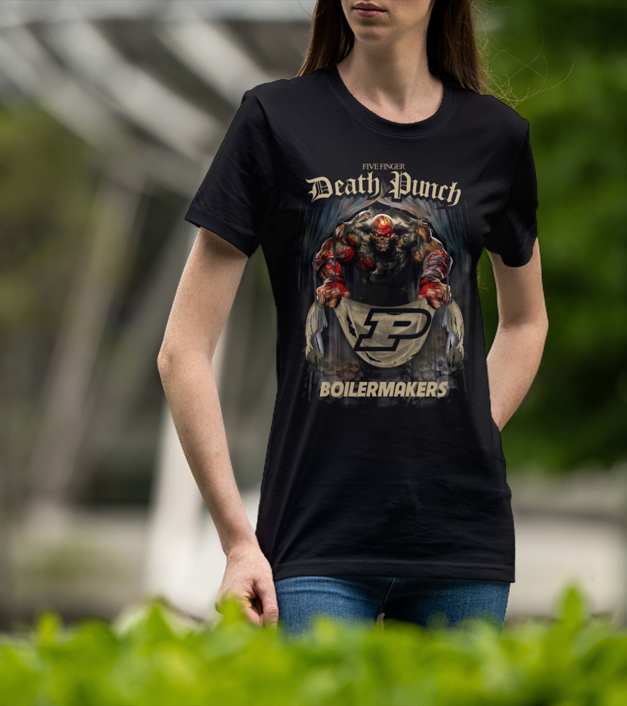 Five Finger Death Punch Purdue Boilermakers T-Shirt