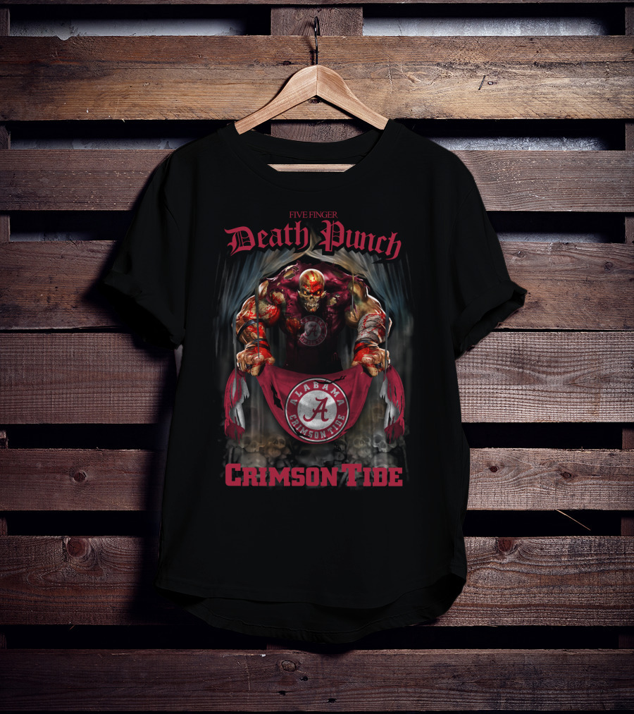 Five Finger Death Punch Alabama Crimson Tide T-Shirt