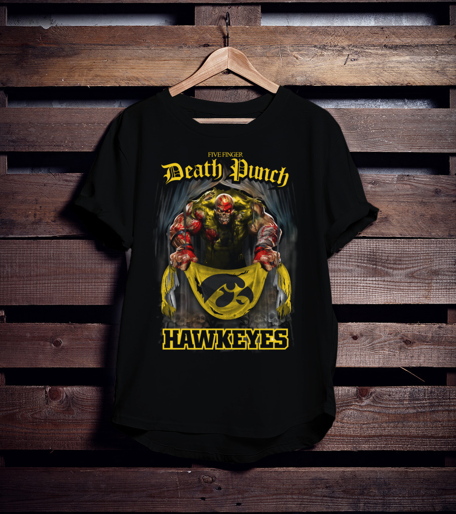Five Finger Death Punch Iowa Hawkeyes T-Shirt