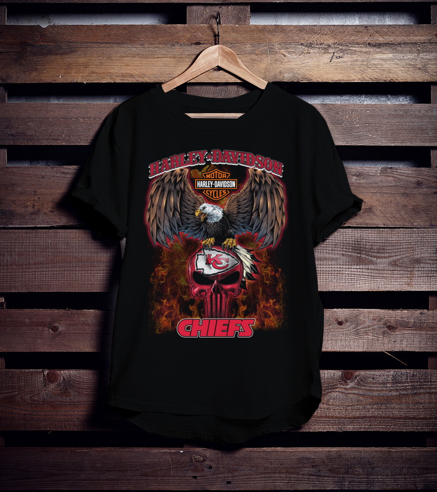 Harley Davidson Kansas City Chiefs Hd T5M1 T-Shirt