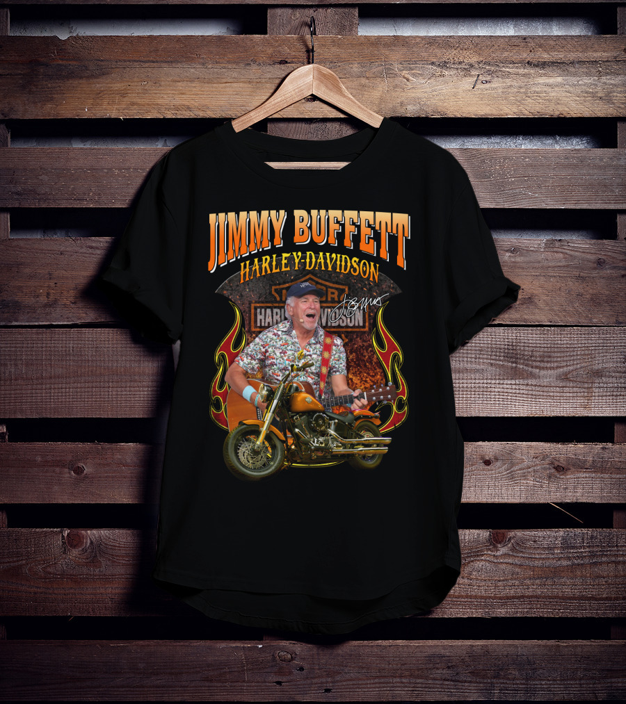 Jimmy Buffett Harley Davidson T-Shirt