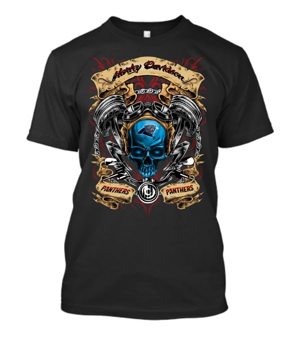 Harley Davidson Carolina Panthers Panthers Nfl T5M1 T-Shirt