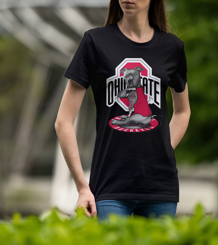 Ohio State Buckeyes Pitbull T-Shirt