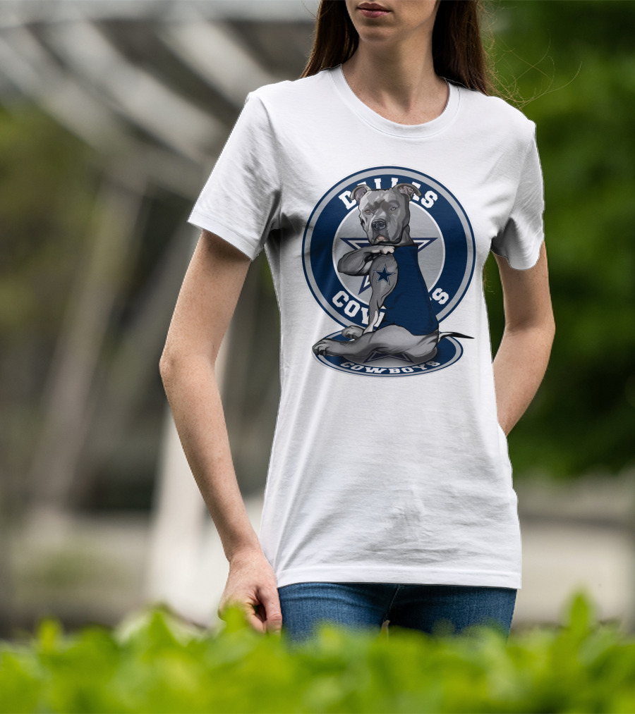 Dallas Cowboys Pitbull Star T-Shirt