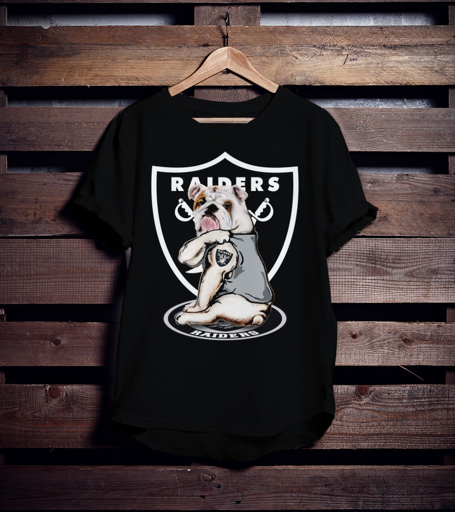 Raiders Bulldog Shield T-Shirt
