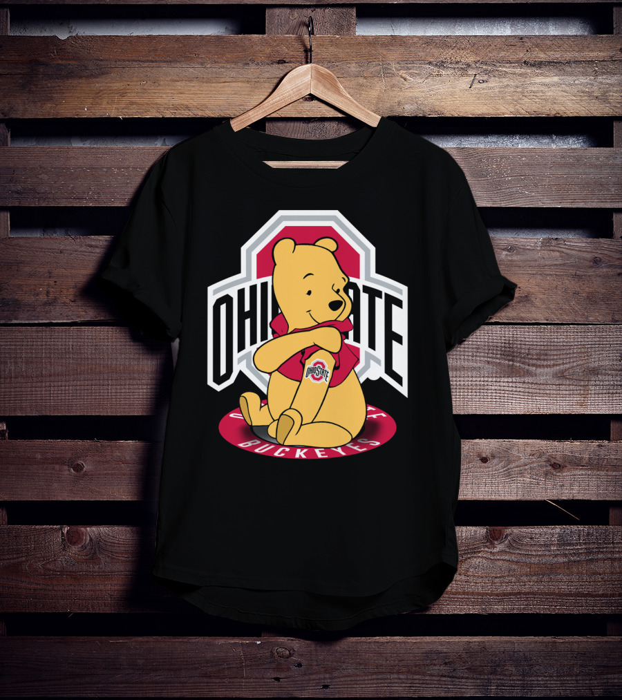 Ohio State Pooh Bear Buckeyes T-Shirt