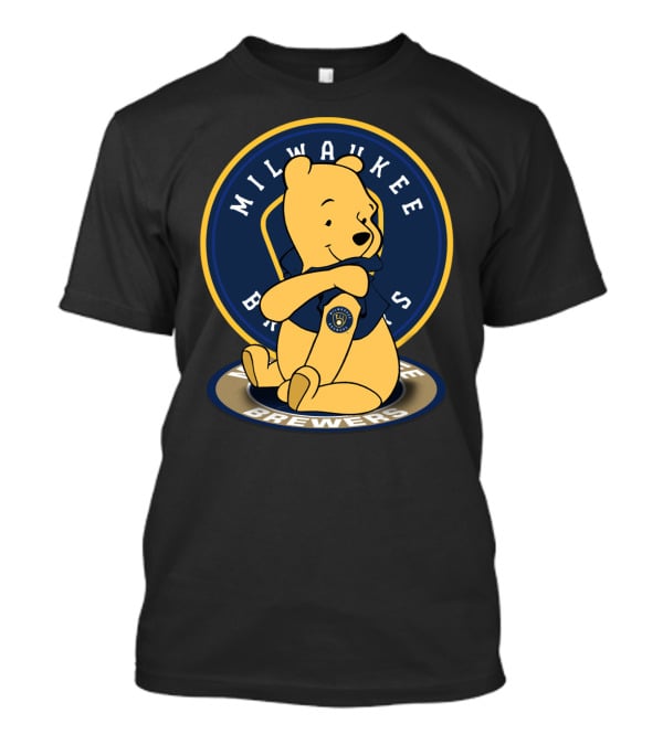 Milwaukee Brewers Pooh Crossover T-Shirt