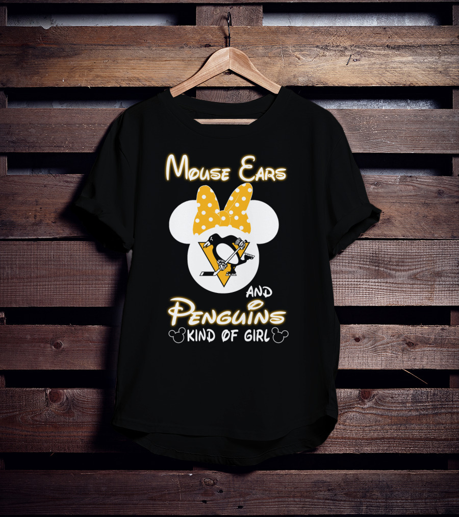 Mouse Ears And Penguins Kind Of Girl T-Shirt