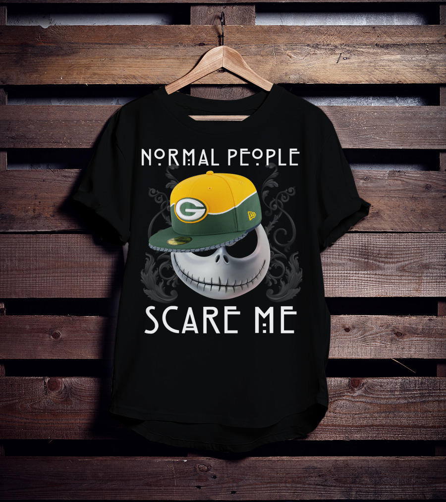 NORMAL PEOPLE SCARE ME Packers T-Shirt