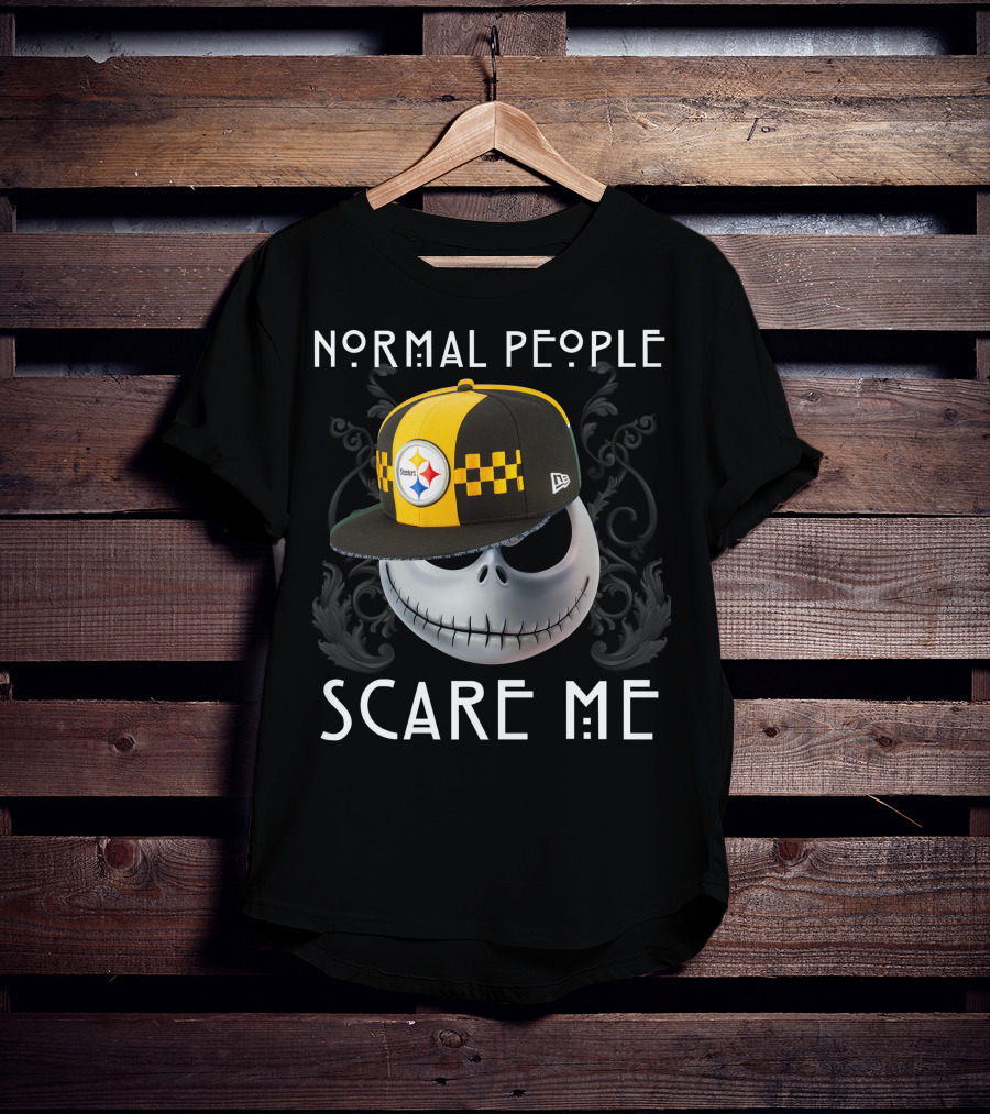 Normal People Scare Me Steelers T-Shirt