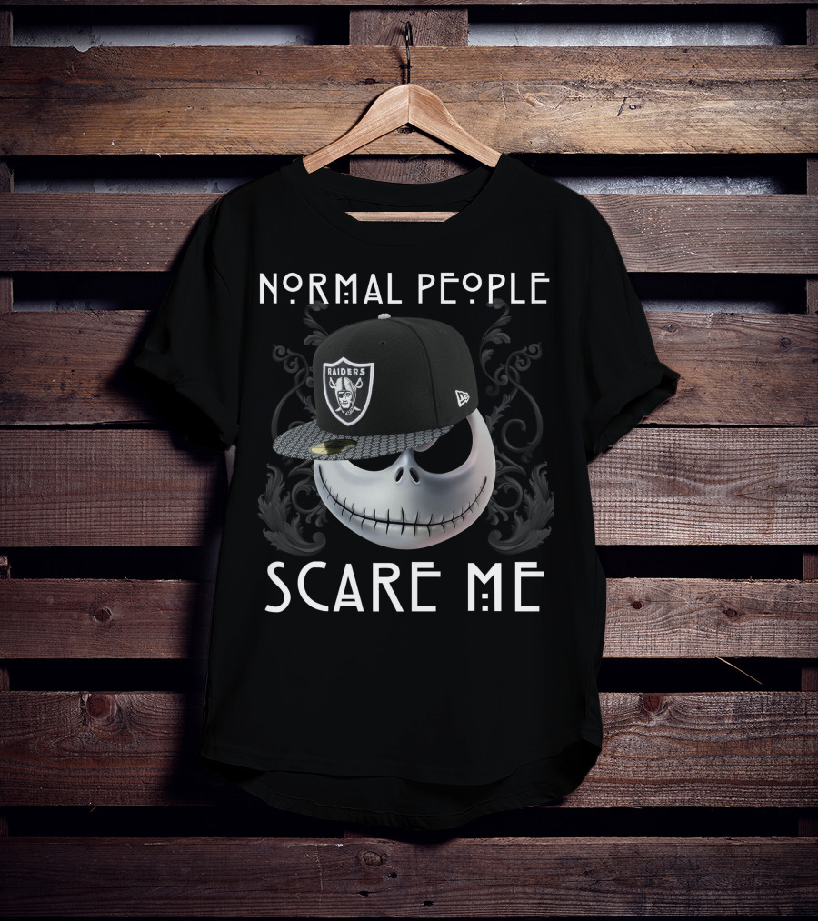 Normal People Scare Me Raiders Jack T-Shirt