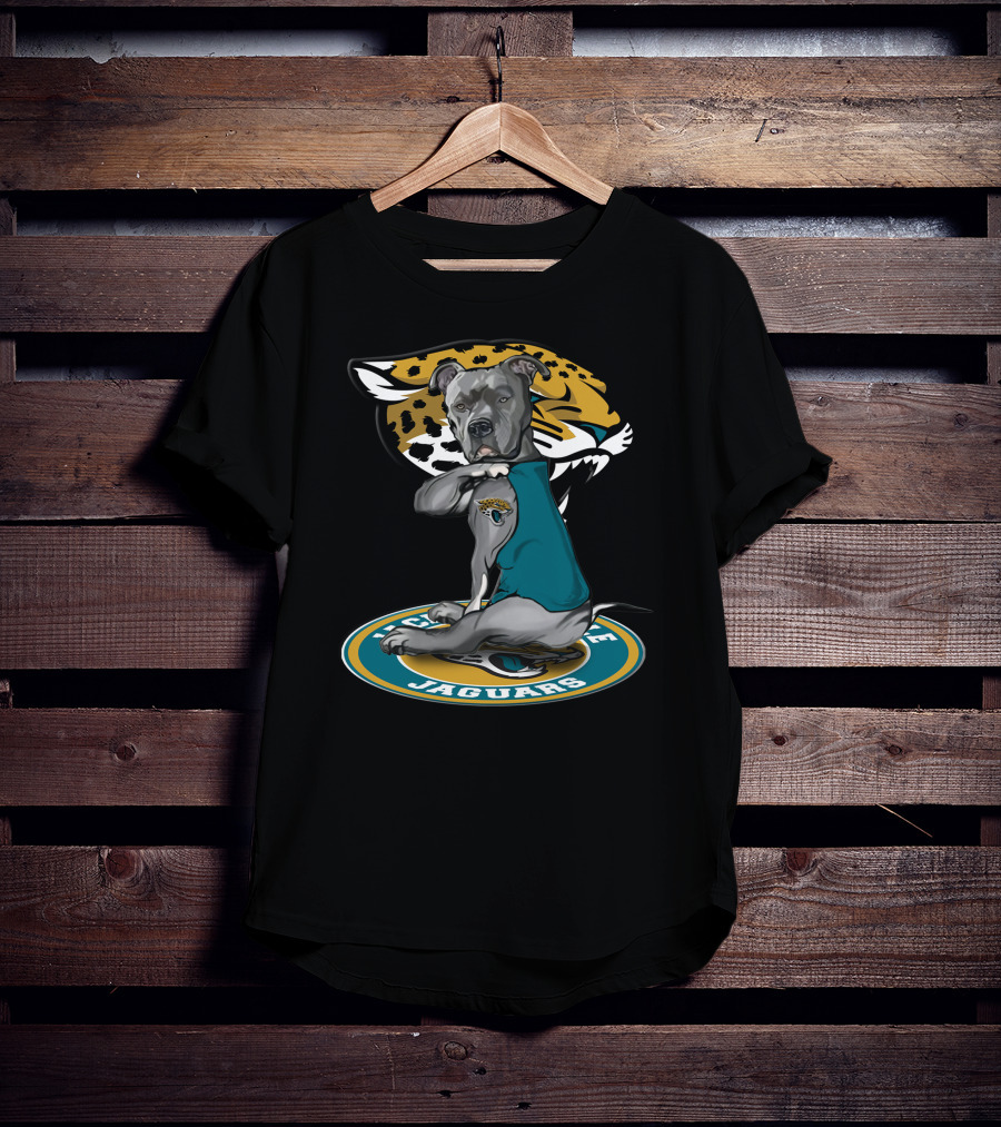 15 Jacksonville Jaguars Dog Fan With Team T-Shirt