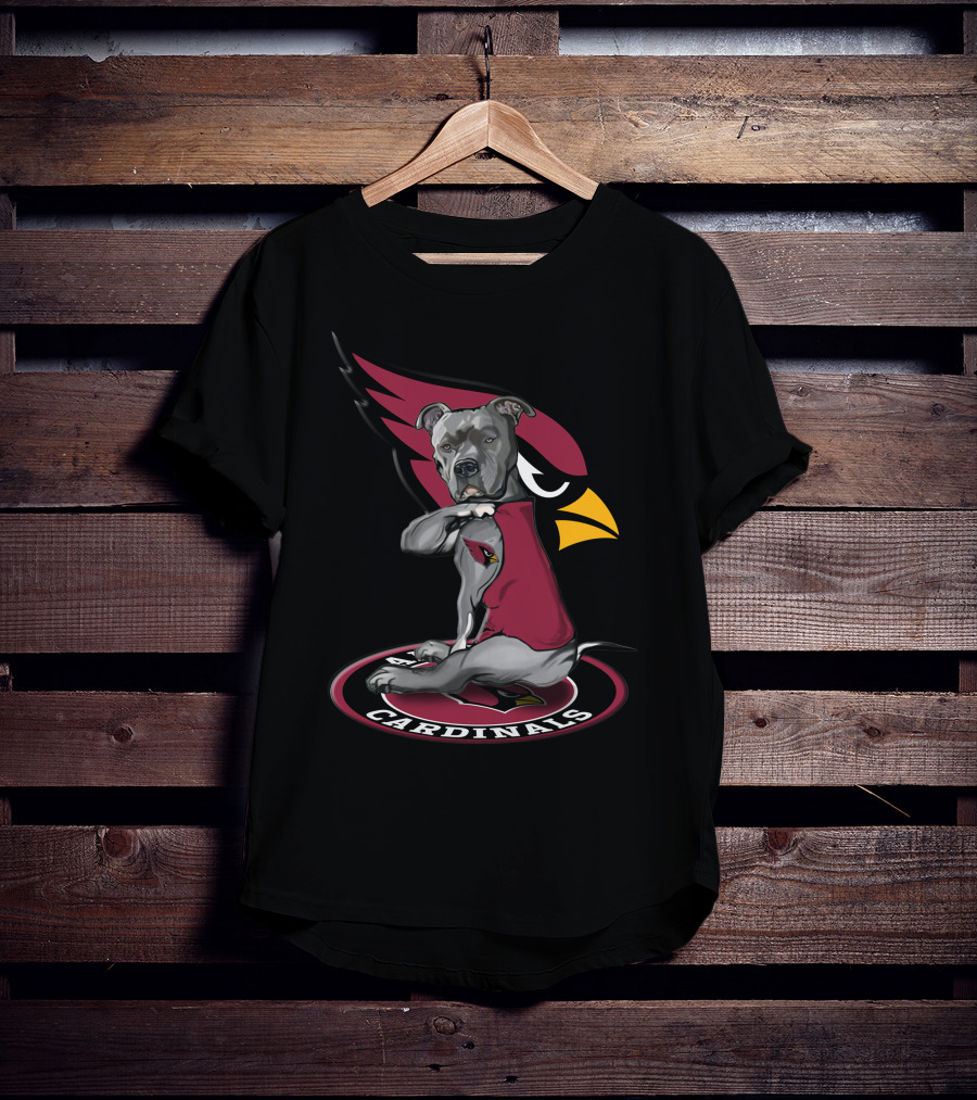 Arizona Cardinals Bulldog Team Spirit T-Shirt