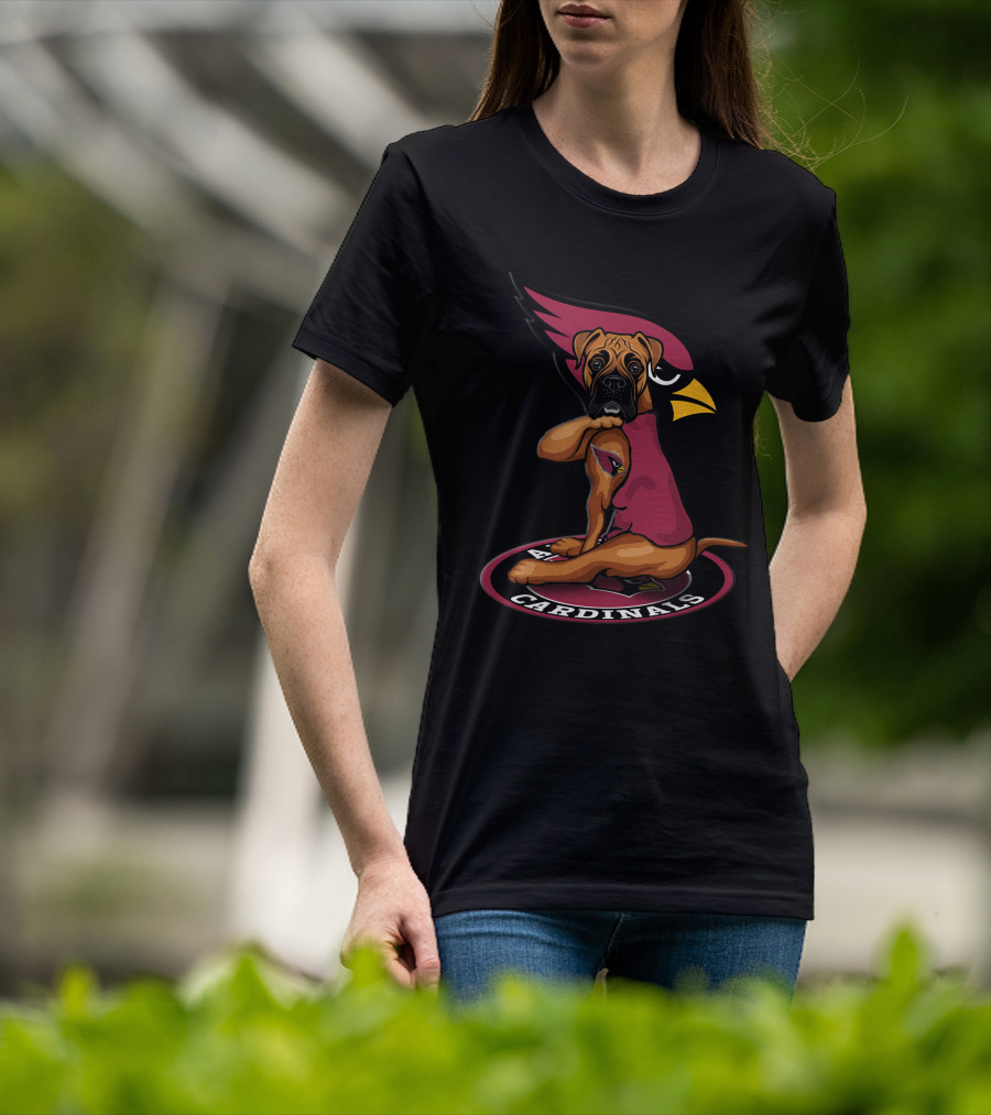 Arizona Cardinals Dog Sports Team T-Shirt