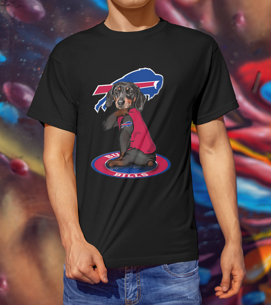 Buffalo Bills Logo Dog T-Shirt