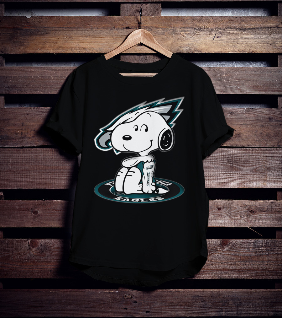 Snoopy Tattoo Philadelphia Eagles T-Shirt