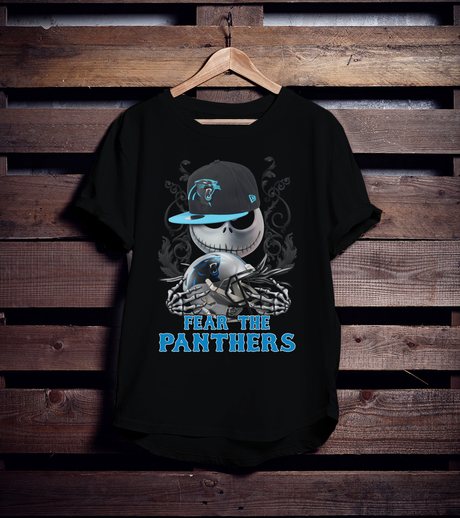 Fear The Panthers Carolina Panthers Ds001-05 T-Shirt