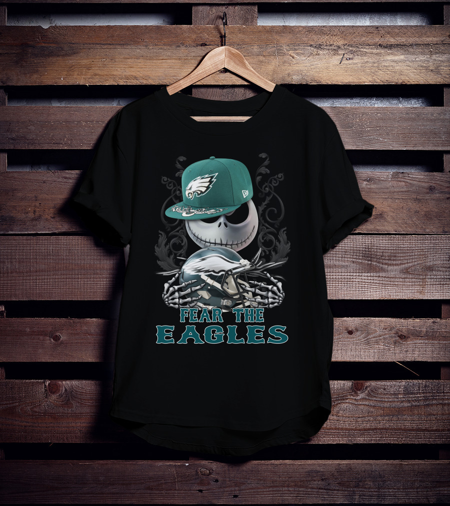 Fear The Eagles Ds001-24 Philadelphia Eagles T-Shirt