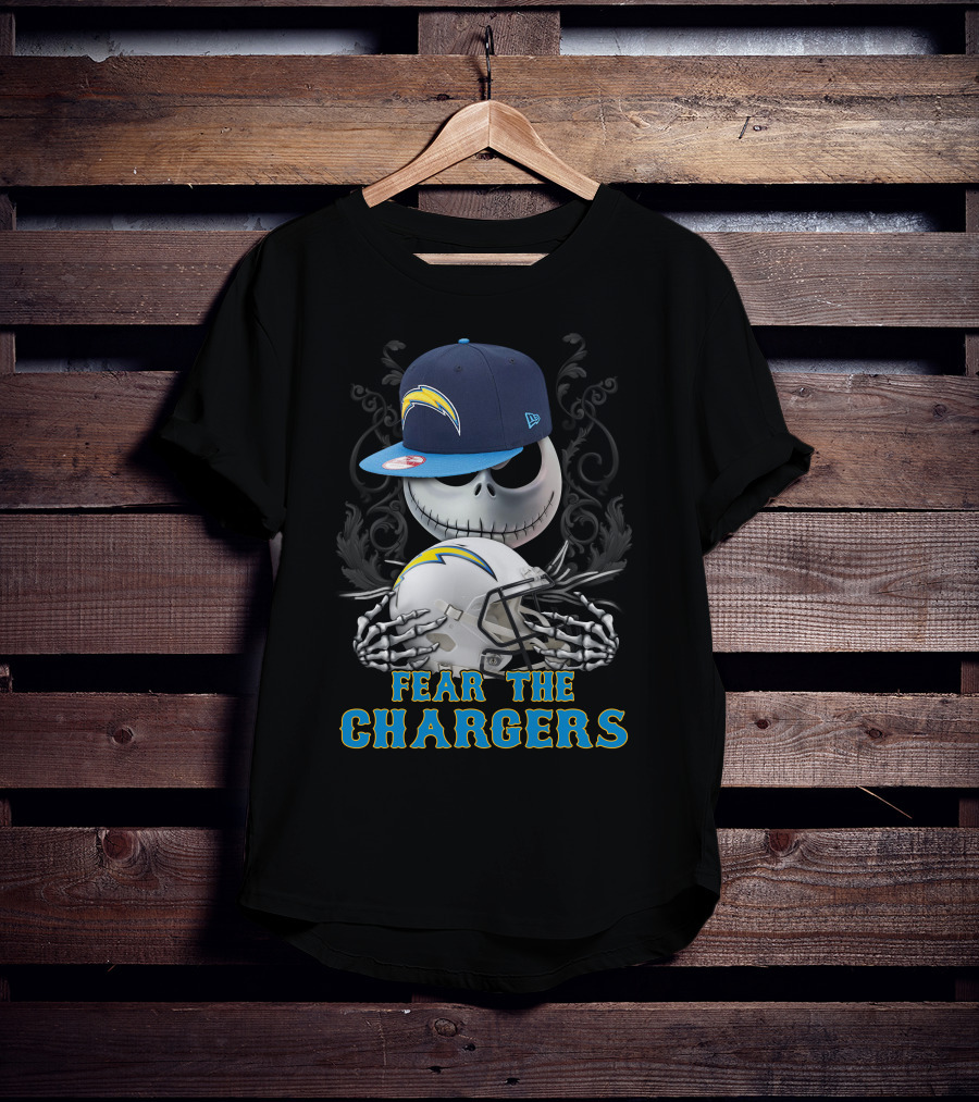Fear The Chargers Los Angeles Ds001-27 T-Shirt