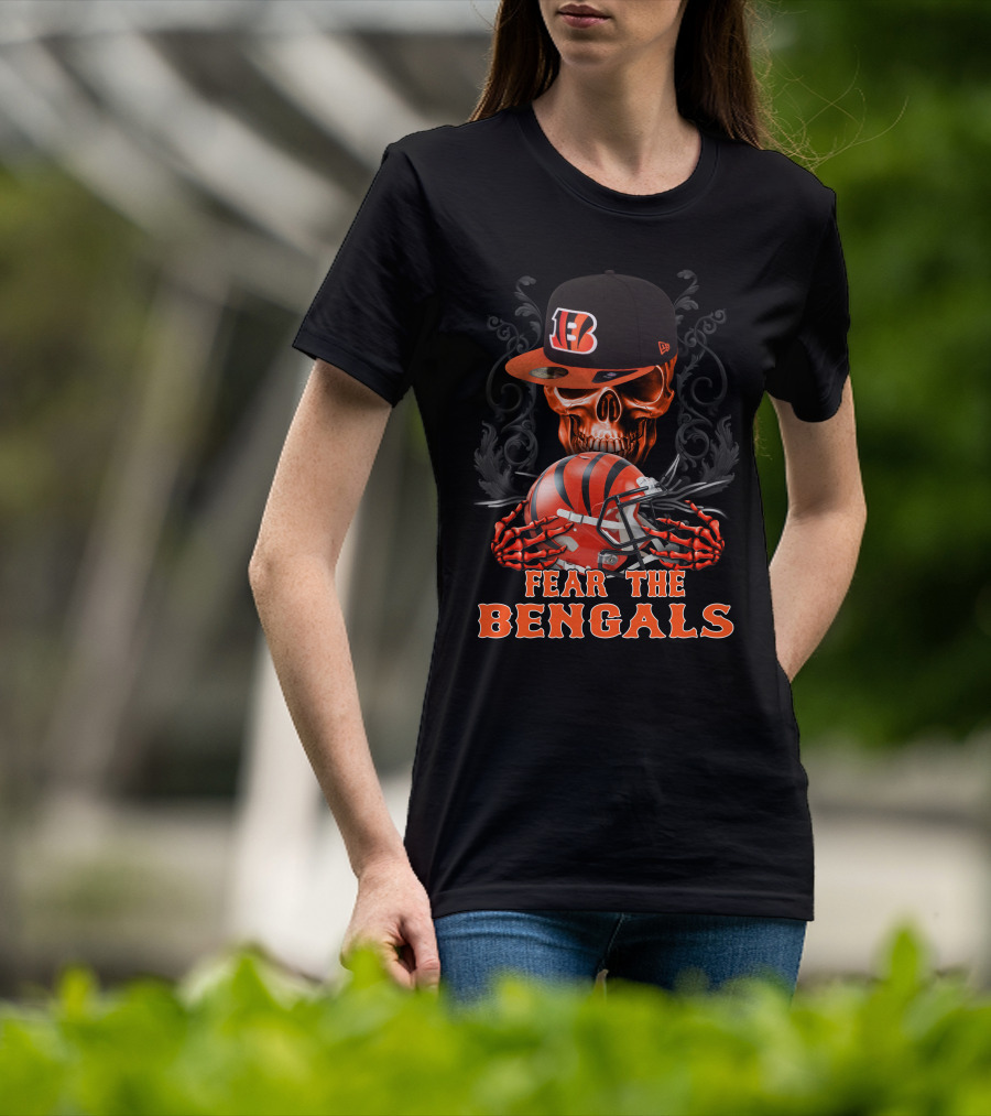 Fear The Bengals Cincinnati Ds002-07 T-Shirt