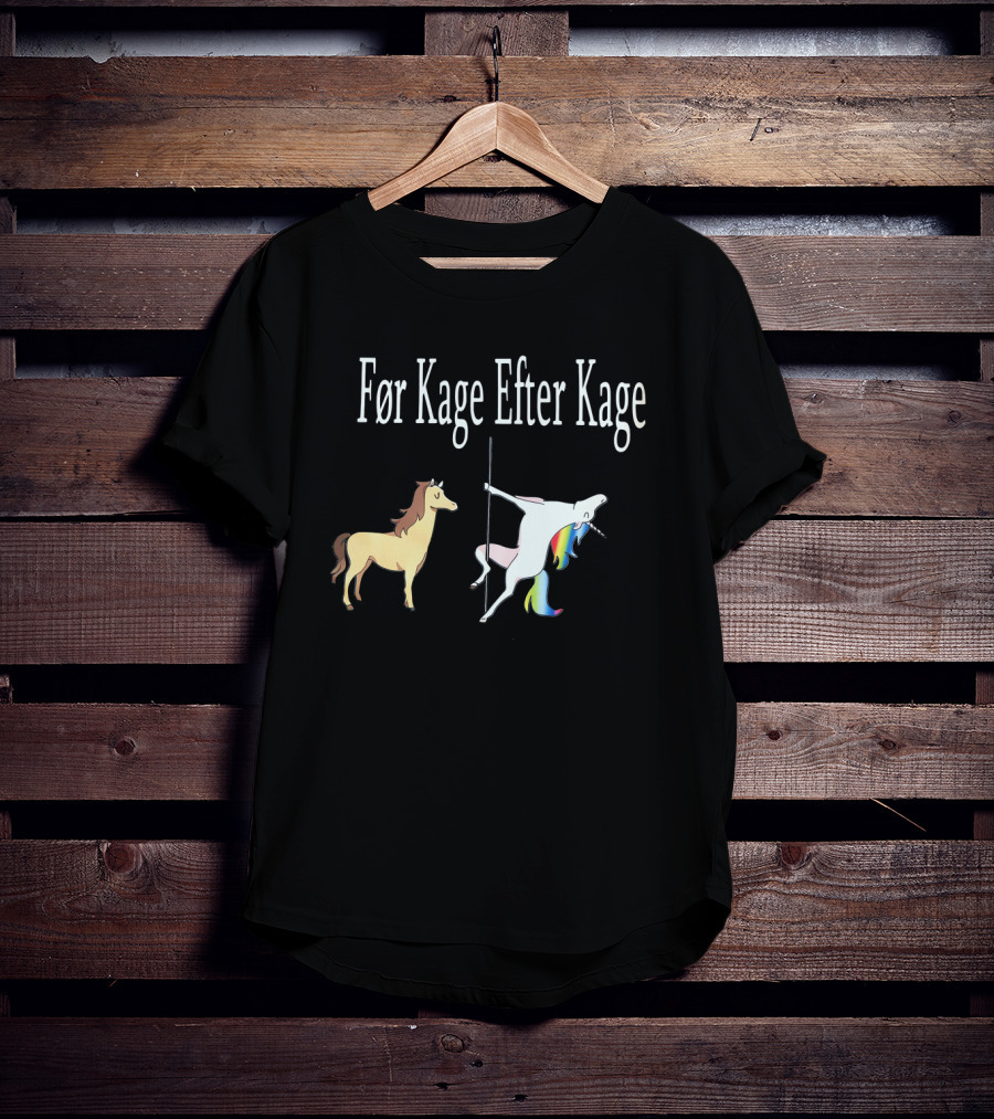 Før Kage Efter Kage Pony T-Shirt