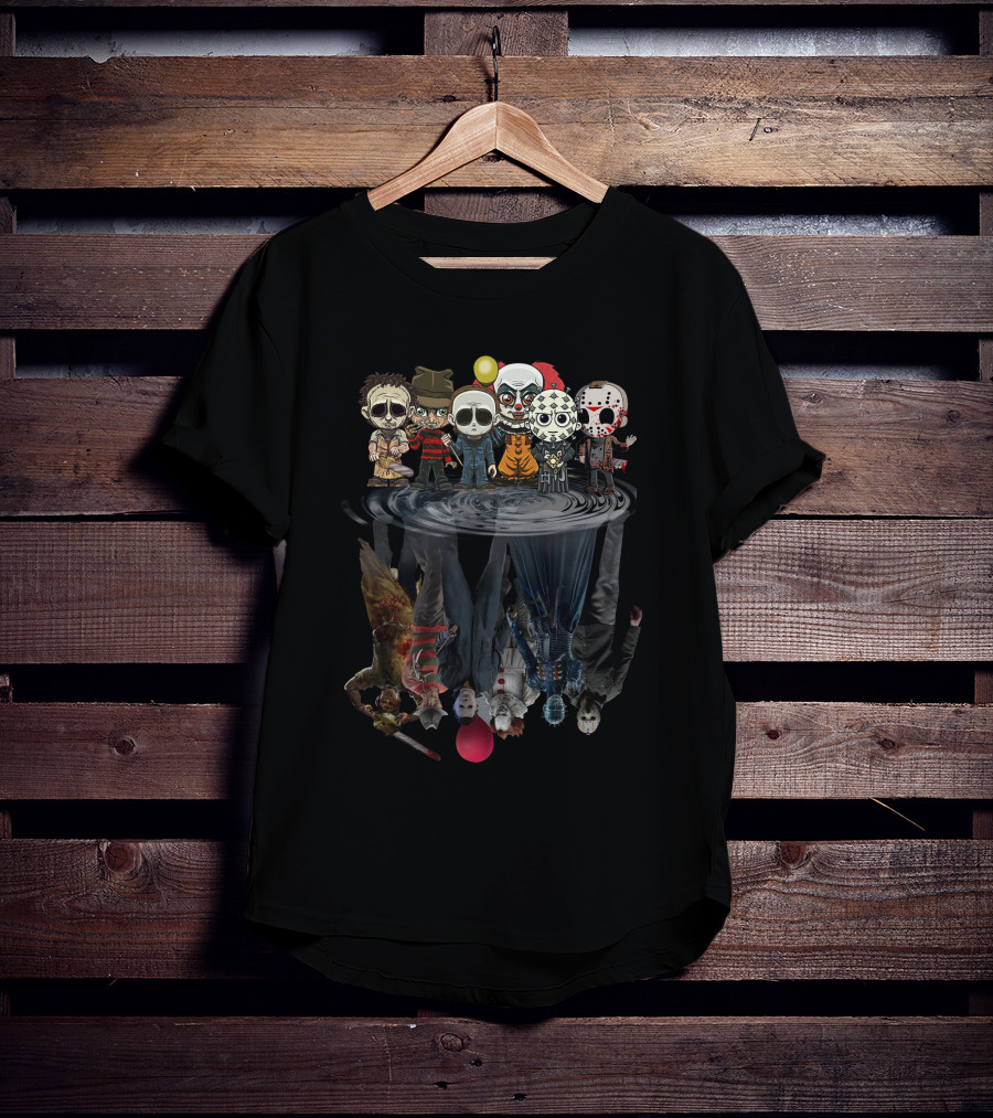 D2P Entertainment Horror Character Reflection Collection T-Shirt