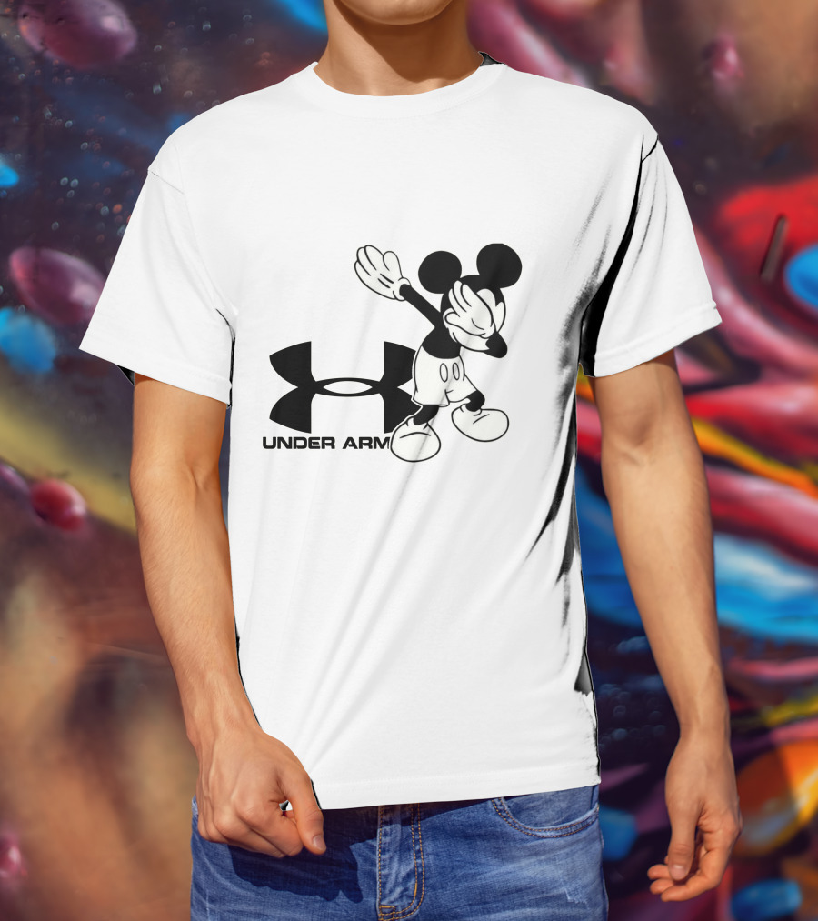 Under Arm Mickey Dabbing Iconic T-Shirt
