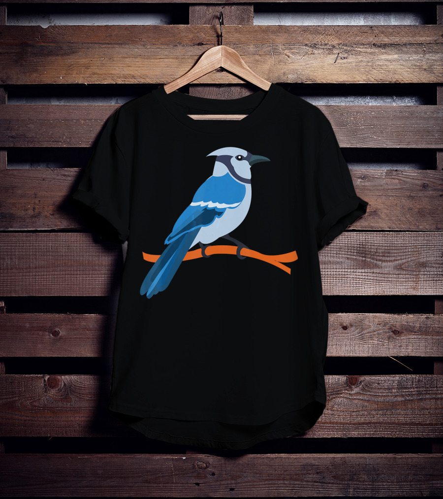 Cool Blue Jay Awesome Bird T-Shirt