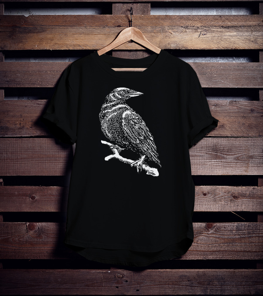 Crow Bird Birdwatching Nature T-Shirt