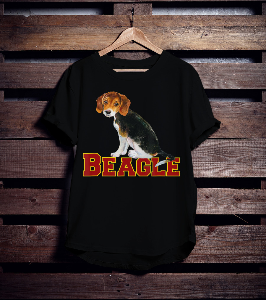 Beagle With Cute Puppy T-Shirt
