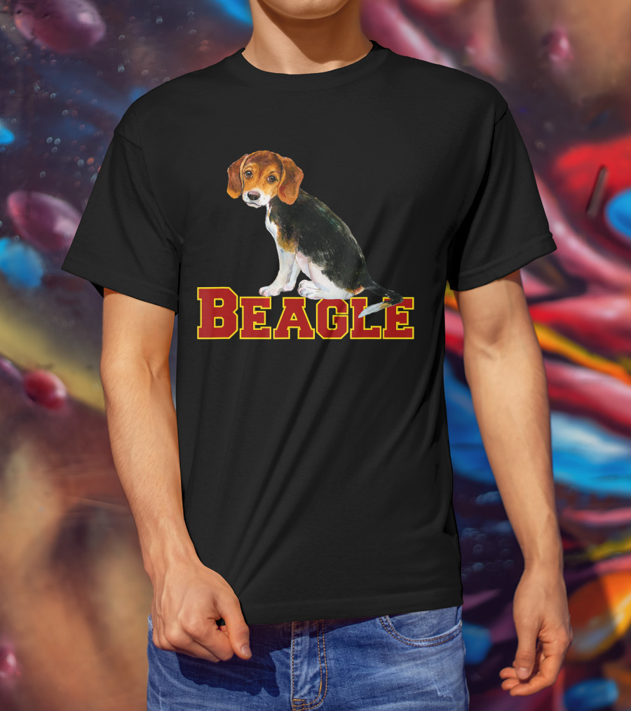 Beagle With Cute Puppy T-Shirt