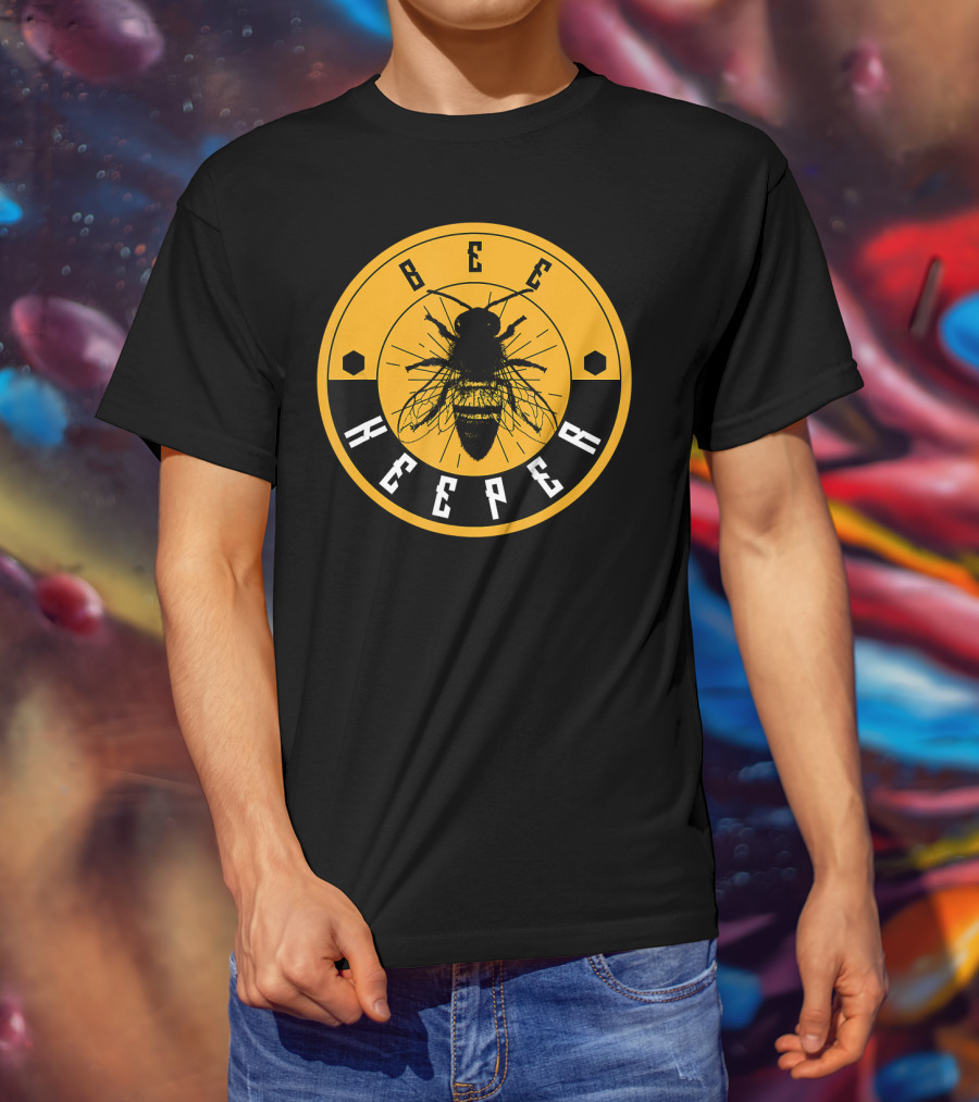 Bee Keeper Honey Bees Beekeeping Circle T-Shirt