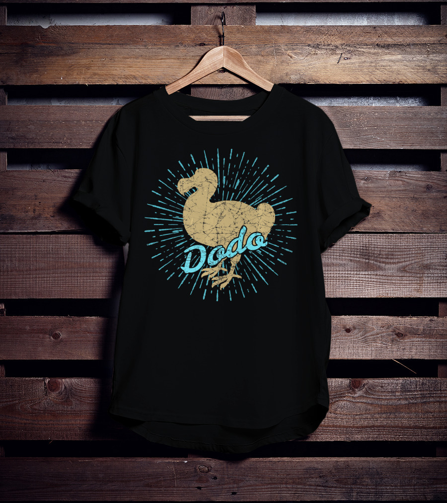 Dodo Bird Retro Vintage T-Shirt
