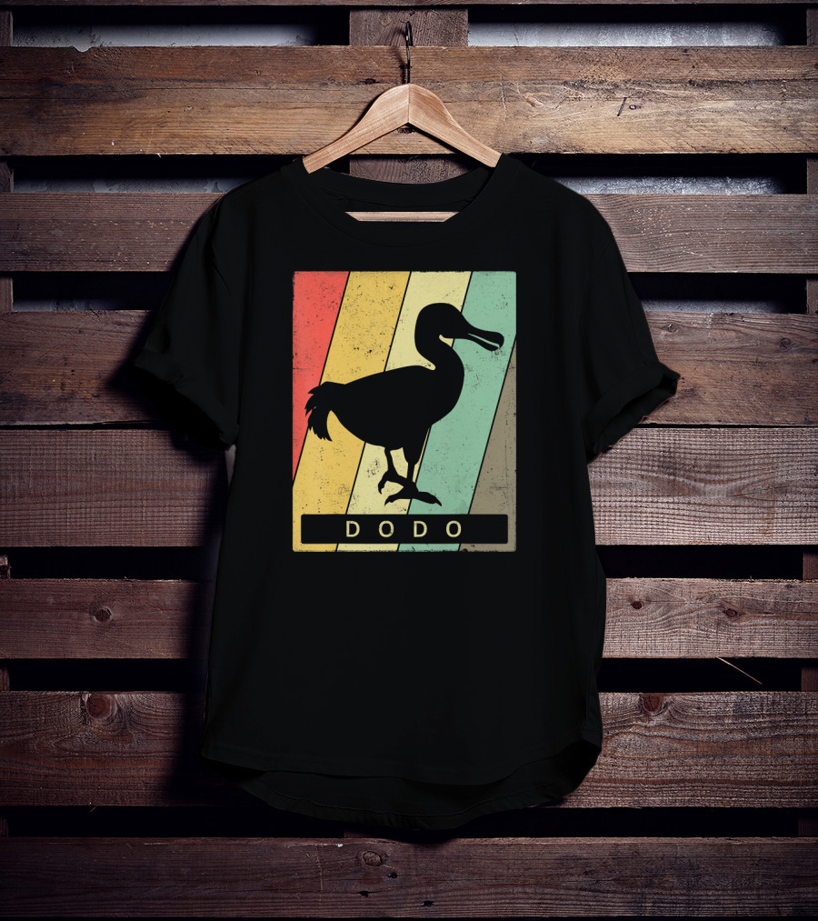 Dodo Bird Lover Vintage Dodo Retro Animal T-Shirt