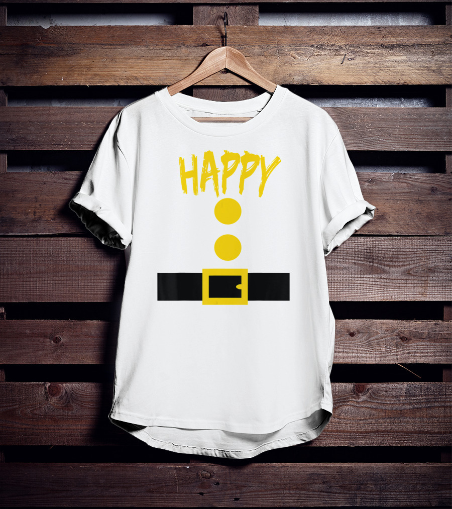 Happy Dwarf Costume Belt T-Shirt