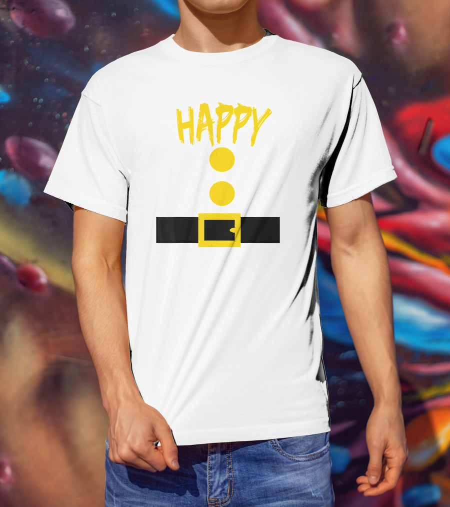 Happy Dwarf Costume Belt T-Shirt