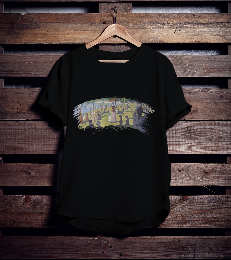 A Sunday Afternoon On The Island Of La Grande Jatte By Georges Seurat Vintage T-Shirt