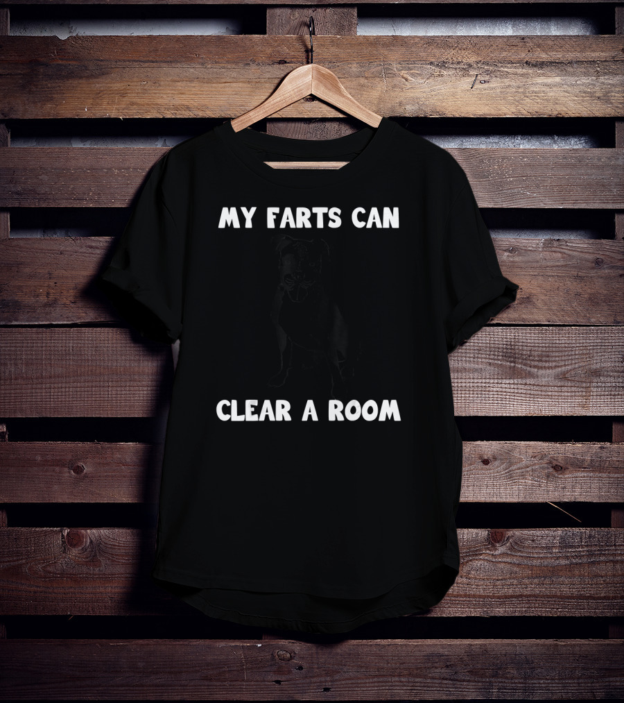 My Farts Can Clear A Room Boxer Dog T-Shirt