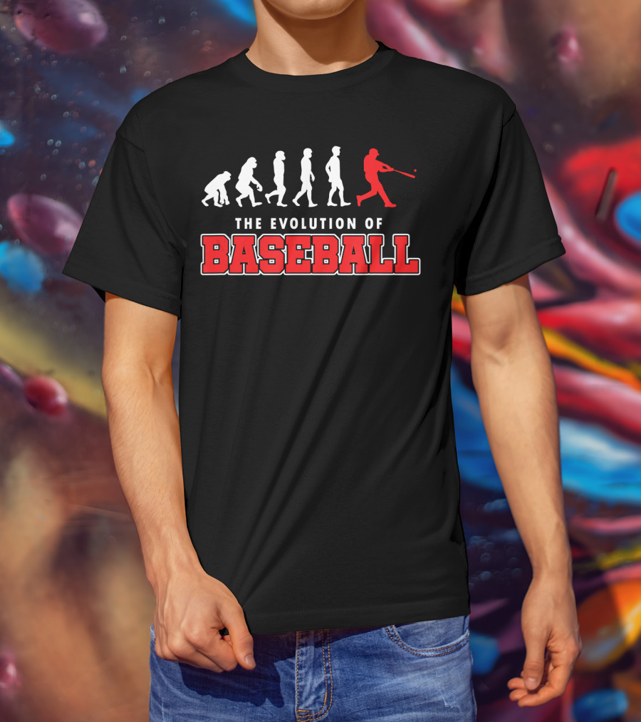 The Evolution Of Baseball Player Swing Progression T-Shirt