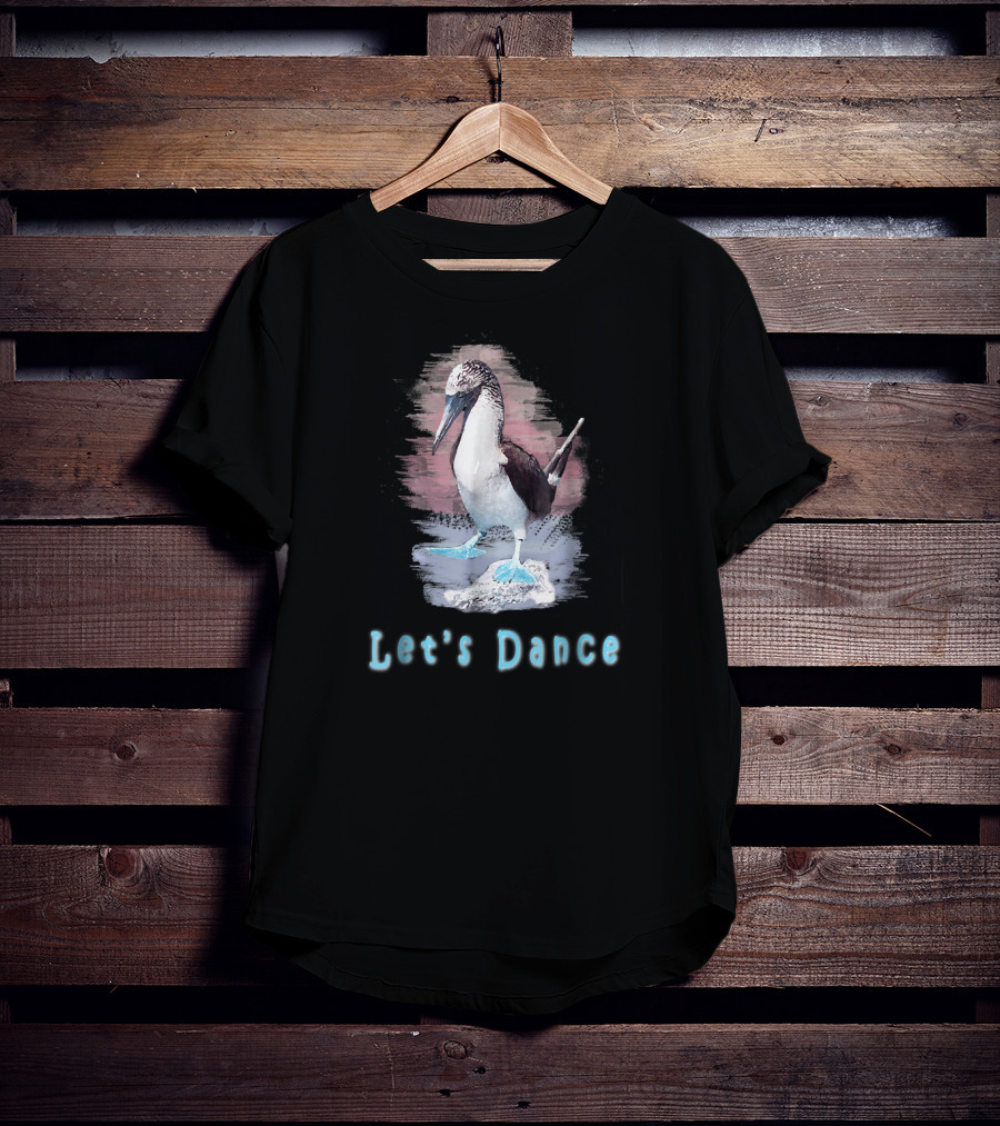 Let's Dance Galapagos Blue Footed Booby T-Shirt