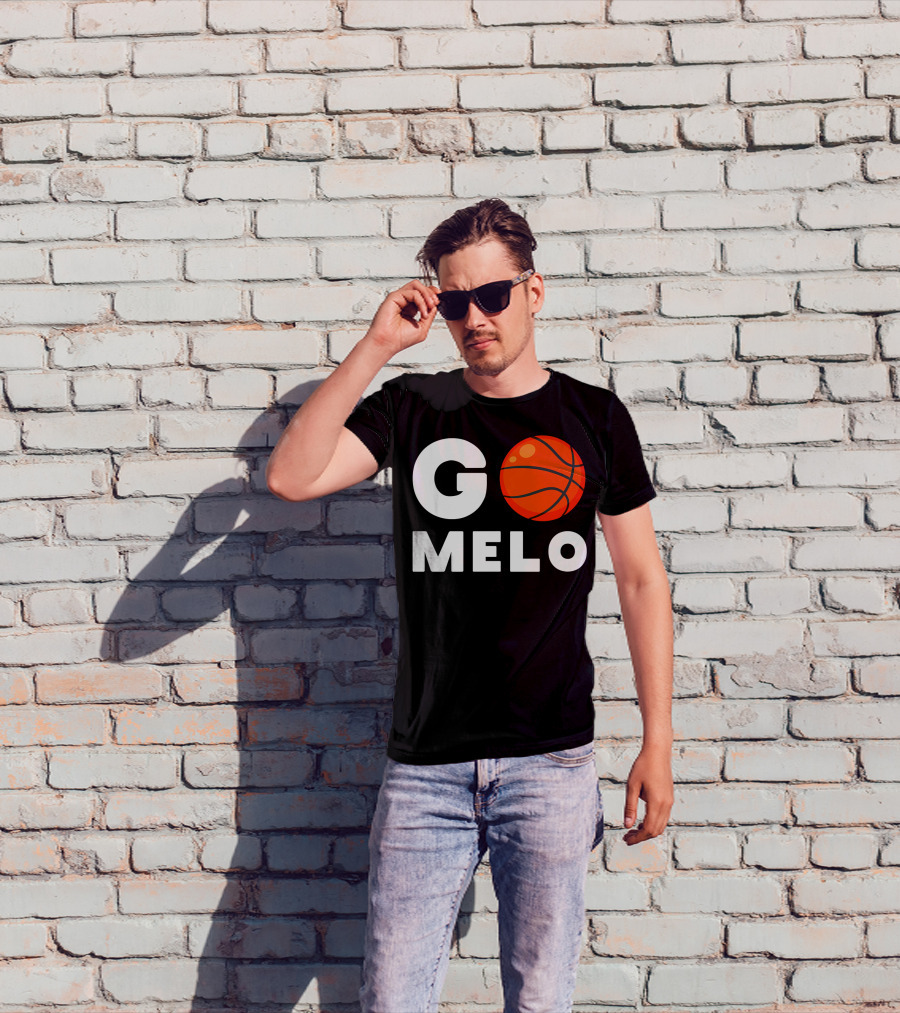 Go Melo Carmelo Basketball Enthusiast Gear T-Shirt