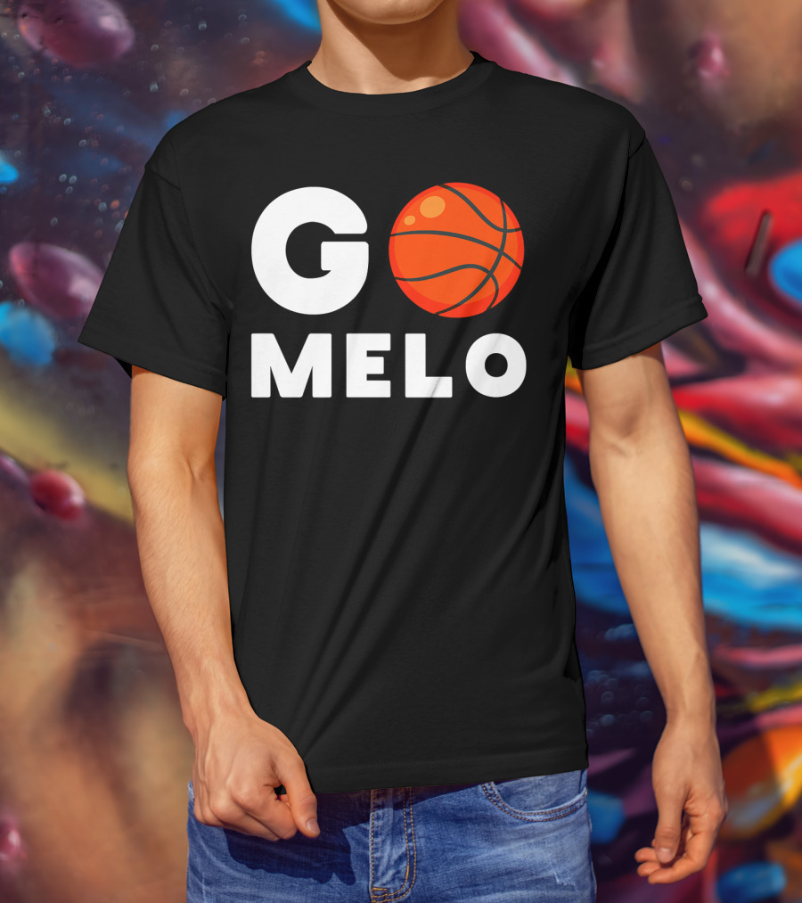 Go Melo Carmelo Basketball Enthusiast Gear T-Shirt
